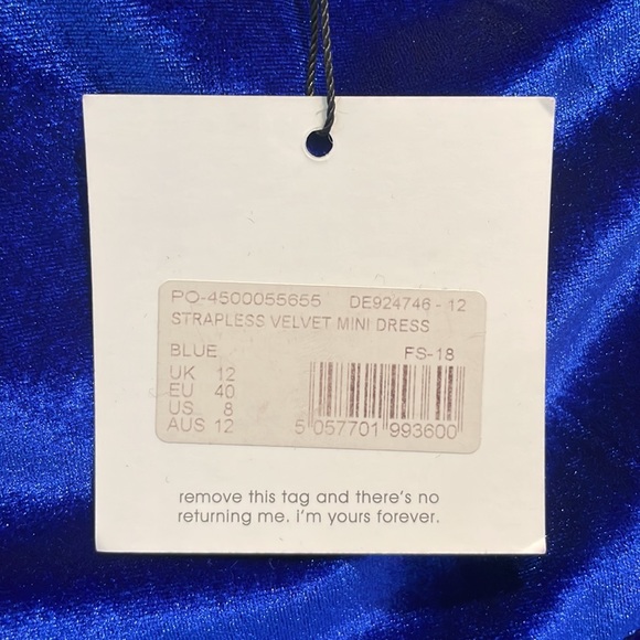 Missguided Strapless Dress - Picture 3 of 4